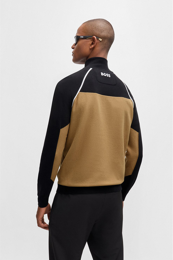 ΠΛΕΚΤΗ ΜΠΛΟΥΖΑ BOSS - 001 ΜΑΥΡΟ